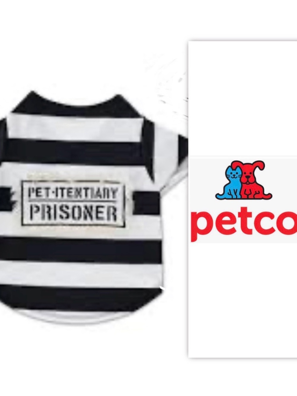 This Petco Bootique "Pet-itentiary Prisoner" Dog Costume